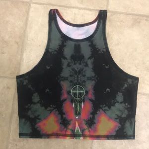 Teeki Mermaid crop top xs/s